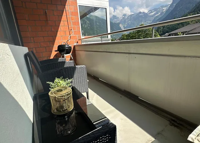 Mit Bergblick Titlis, Luzern, Pilatus,