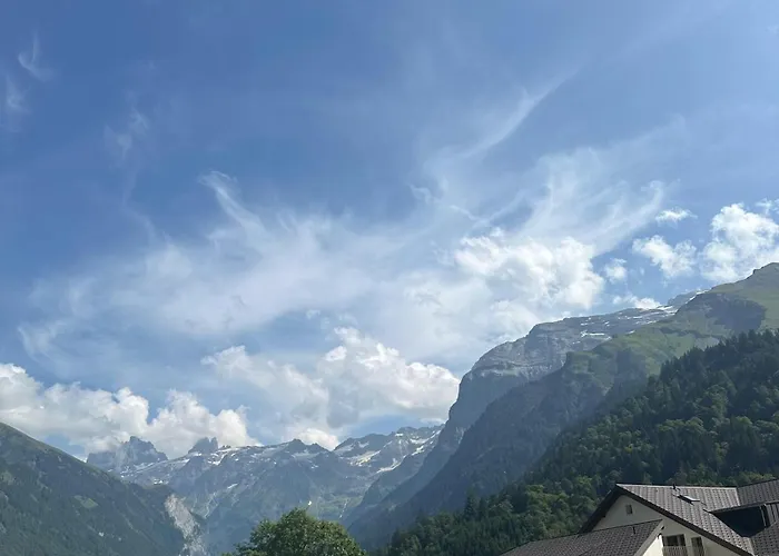 Mit Bergblick Titlis, Luzern, Pilatus, *